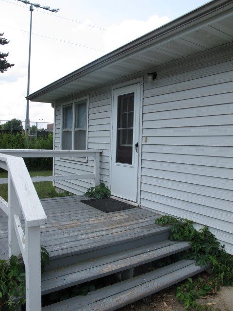 front door for apartment side